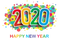 Happy New Year 2020 Transparent