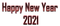 Happy New Year 2021 PNG Download Image