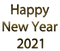 Happy New Year 2021 PNG HD Image