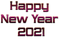 Happy New Year 2021 PNG Picture