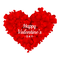 Happy Valentines Day Heart PNG HD Image