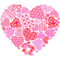 Happy Valentines Day Heart Transparent