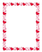 Heart Valentines Day Border PNG Pic