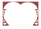 Heart Valentines Day Border PNG