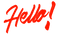 Hello PNG Picture