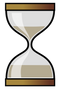 Hourglass Sand Clock Transparent