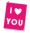 I Love You Text Free Download PNG