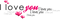 I Love You Text PNG Picture