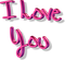 I Love You Transparent PNG