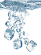 Ice Cube Water PNG Image