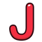 J Letter PNG Image File