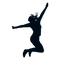 Jump Silhouette PNG