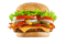 Junk Food Hamburger PNG Free Image