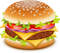 Junk Food Hamburger PNG High Quality Image