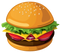 Junk Food Hamburger PNG Images