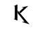 K Letter PNG Image File