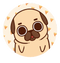 Kawaii Pug PNG Free Image