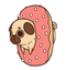 Kawaii Pug PNG HD Image