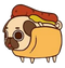 Kawaii Pug PNG Image