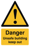 Keep Out Danger PNG Download Image