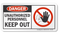 Keep Out Danger PNG Free Download