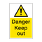 Keep Out Danger PNG Picture