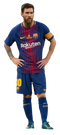 King Of Football Lionel Messi PNG Image