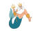 King Triton Transparent