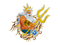 King Triton Trident PNG Image