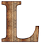 L Letter Transparent