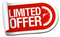 Limited offer PNG Image