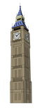 London Clock Tower Free PNG Image