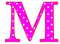 M Letter PNG Free Image