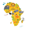 Map Of Africa PNG Free Image