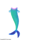 Mermaid Tail High-Quality PNG