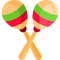 Mexican Maracas PNG Image