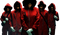 Money Heist Cast PNG Image