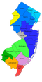 New Jersey Map PNG HD Image