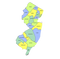 New Jersey Map PNG Picture