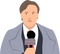 News Reporter PNG HD Image