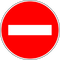 No Entry Sign PNG Free Download