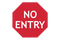 No Entry Symbol PNG Free Image