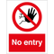 No Entry Symbol PNG Image