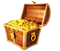 Opened Treasure Chest PNG Free Image