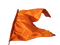 Orange Flag PNG Image