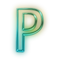 P Alphabet PNG