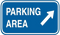 Parking Only Sign PNG File