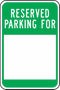 Parking Only Sign Transparent