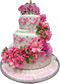 Pink Cake PNG Download Image