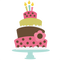 Pink Cake PNG File